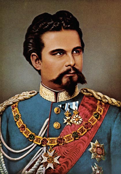 König Ludwig II von Bayern von Unbekannter Künstler