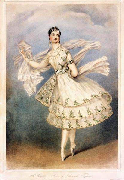 Marie Taglioni in La Bayadère von Unbekannter Künstler