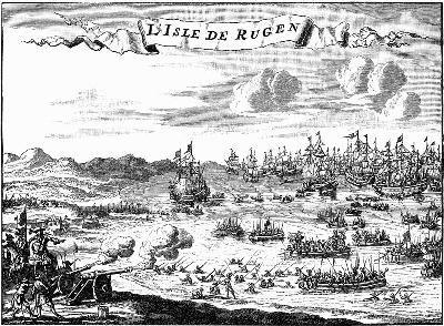 Die Eroberung von Rügen durch Friedrich Wilhelm I. 1715