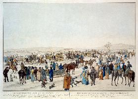 Die große Kaiserliche Schlittenfahrt zu Wien am 22. Januar 1815