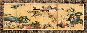 Szenen aus der Geschichte vom Prinzen Genji (Genji Monogatari)
