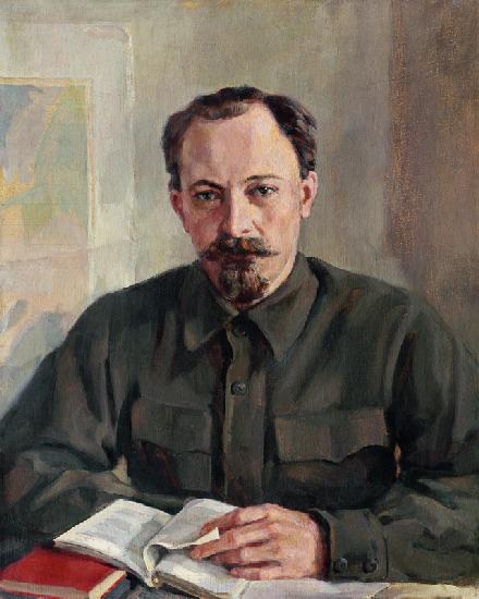 Porträt des Politikers Felix E. Dserschinski (1877-1926), Vorsitzender der Tscheka