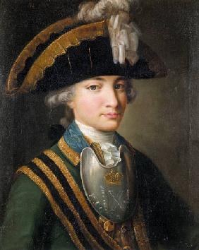 Porträt von Baron Alexander Sergeewitsch Stroganow (1771-1815)