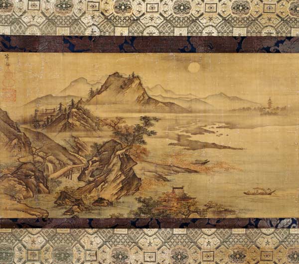 Landscape, Japanese von Unkoku  Toeki