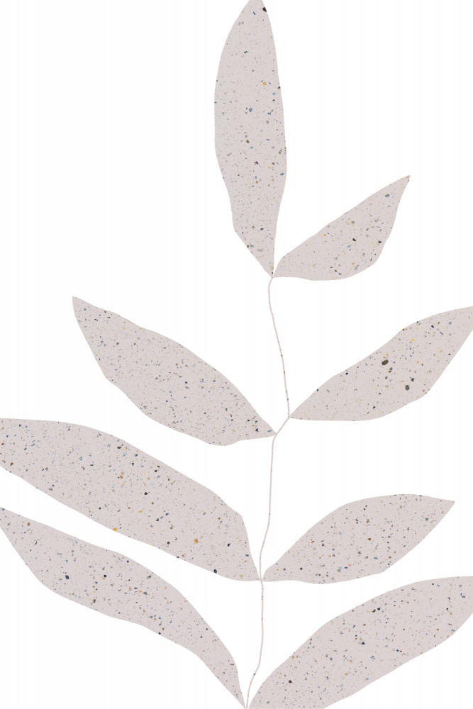 Delicate Leaves von uplusmestudio