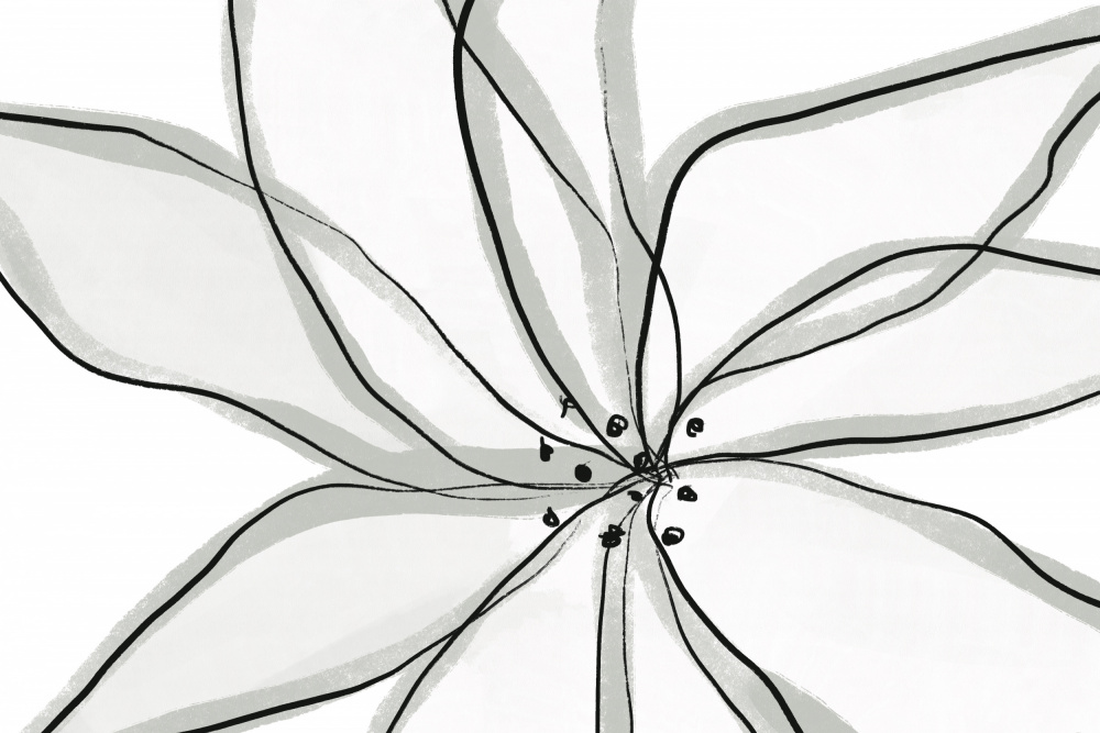 Fragile Flower von uplusmestudio