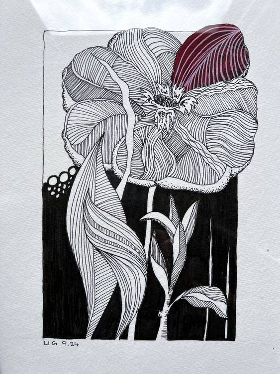 die Blüte von Urs Grünenfelder