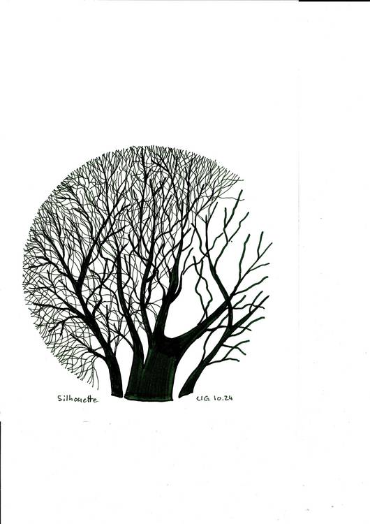 Silhouette von Urs Grünenfelder