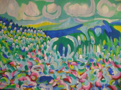 Blick ins Tal mit Bach