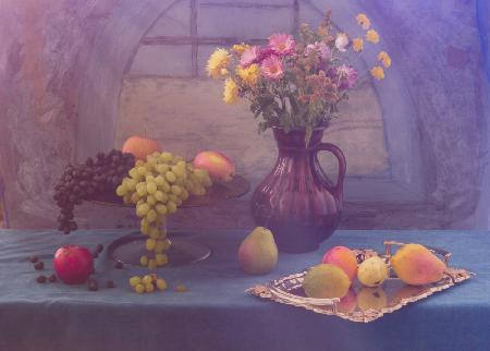 Still Life with Grapes