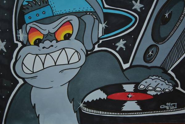 DJ Gorilla von Vadim Gild