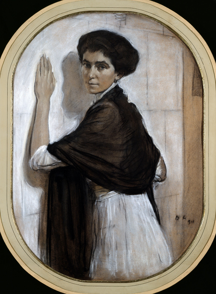 Bildnis Fürstin Sofia Olsufjewa von Valentin Alexandrowitsch Serow