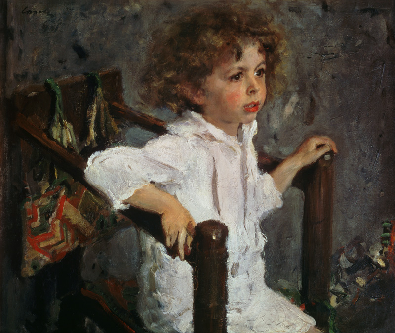 Bildnis Mika Morosow von Valentin Alexandrowitsch Serow