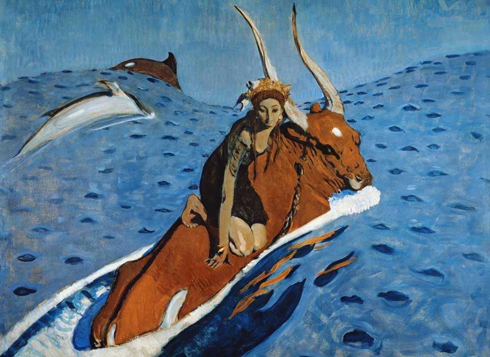 Raub der Europa von Valentin Alexandrowitsch Serow