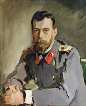 Porträt des Kaisers Nikolaus II. (1868-1918)