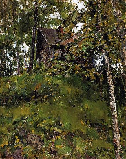 Altes Badehaus in Domotkanowo