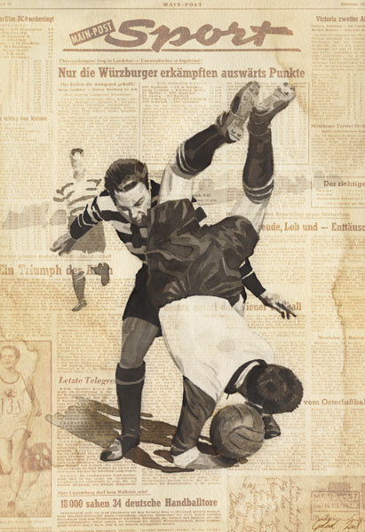 Sport Fußball  von Pavel van Golod