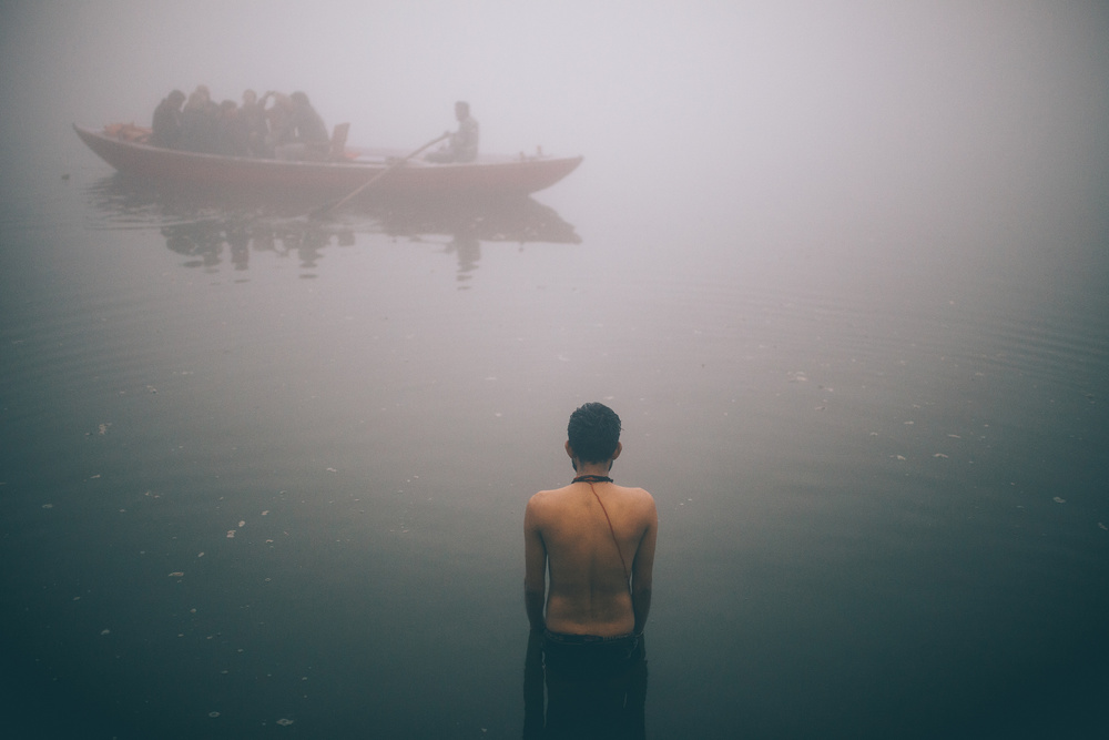 Morning Varanasi von Vanja Obad