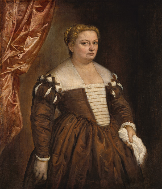 Bildnis einer venezianischen Dame. von Veronese, Paolo (eigentl. Paolo Caliari)