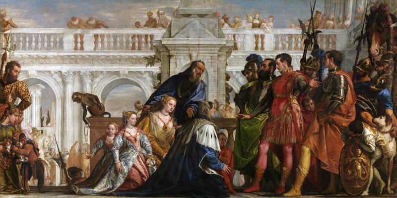 Family of Darius before Alexander the Great (356-323 BC) von Veronese, Paolo (eigentl. Paolo Caliari)