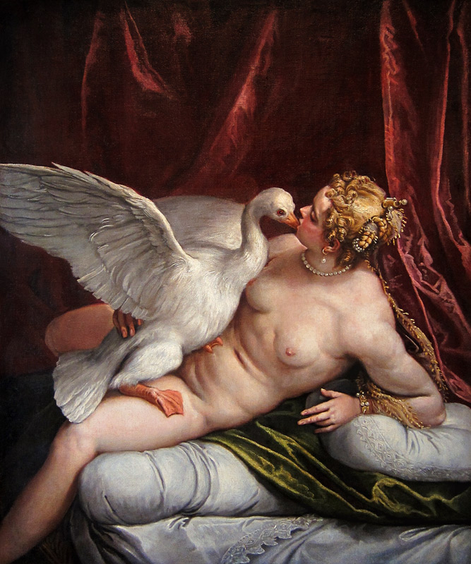 Leda und der Schwan von Veronese, Paolo (eigentl. Paolo Caliari)