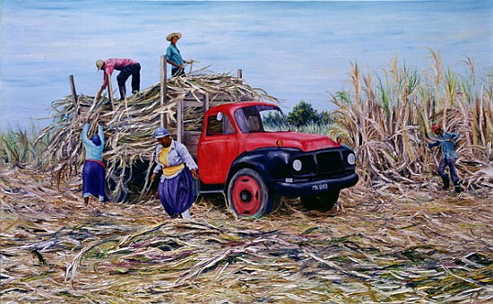 Loading Canes (oil on canvas)  von Victor  Collector