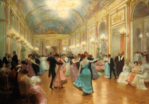 Ball-Szene von Victor Gabriel Gilbert