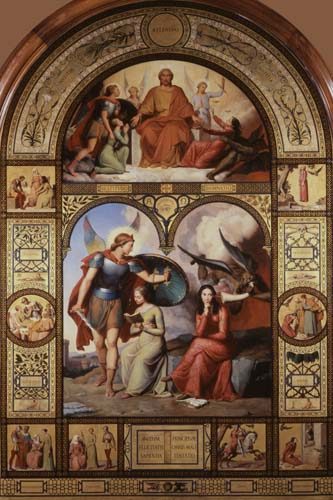 Das Gute und das Böse von Victor Orsel