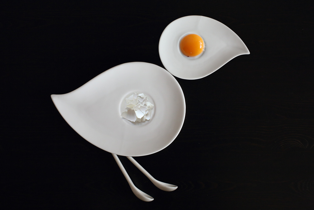 The chicken or the egg? von Victoria Glinka