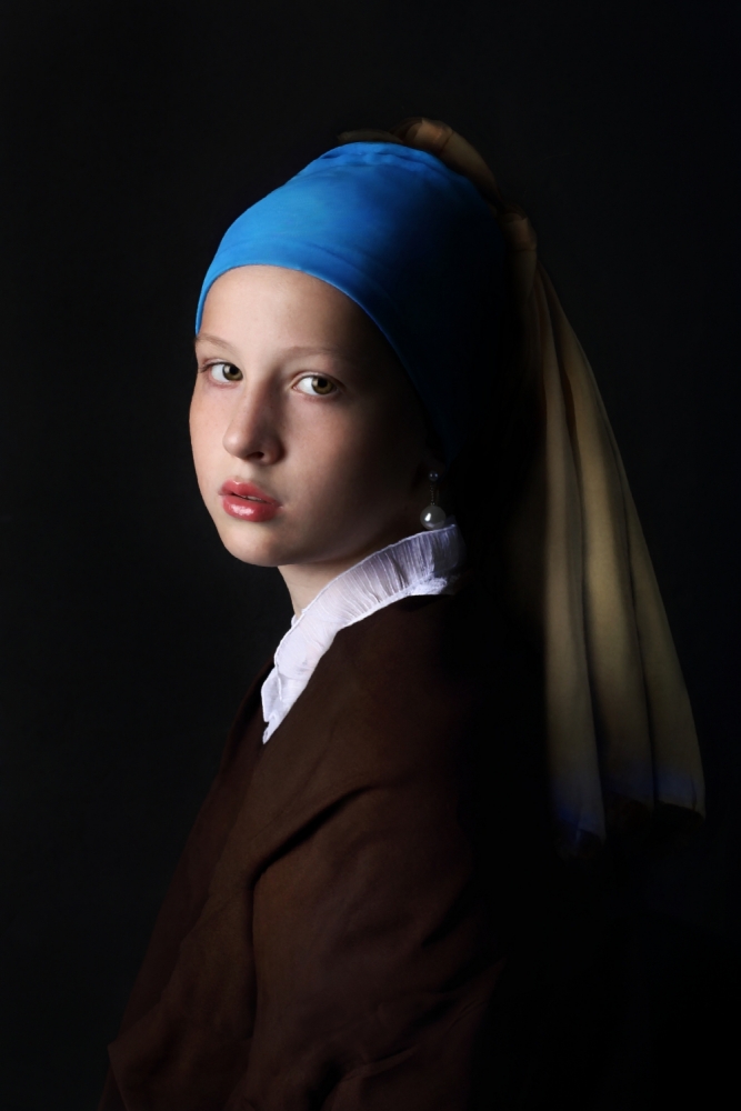 Girl with a Pearl Earring von Victoria Glinka