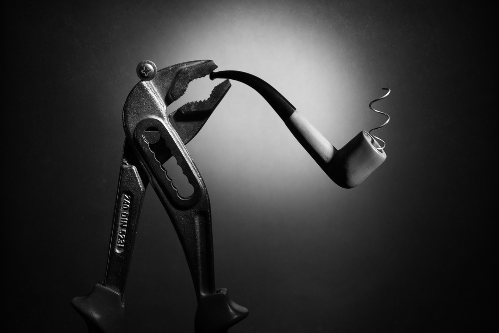 The smoker von Victoria Glinka