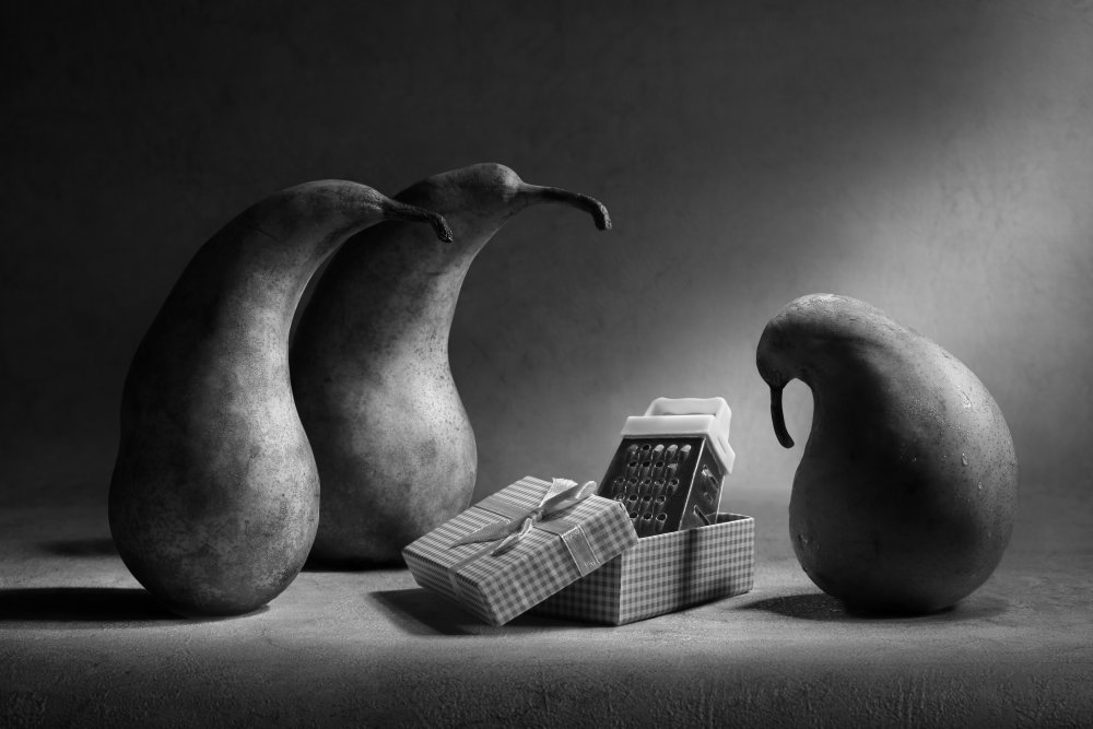 "The spoiled party". Or "A really bad present" von Victoria Glinka