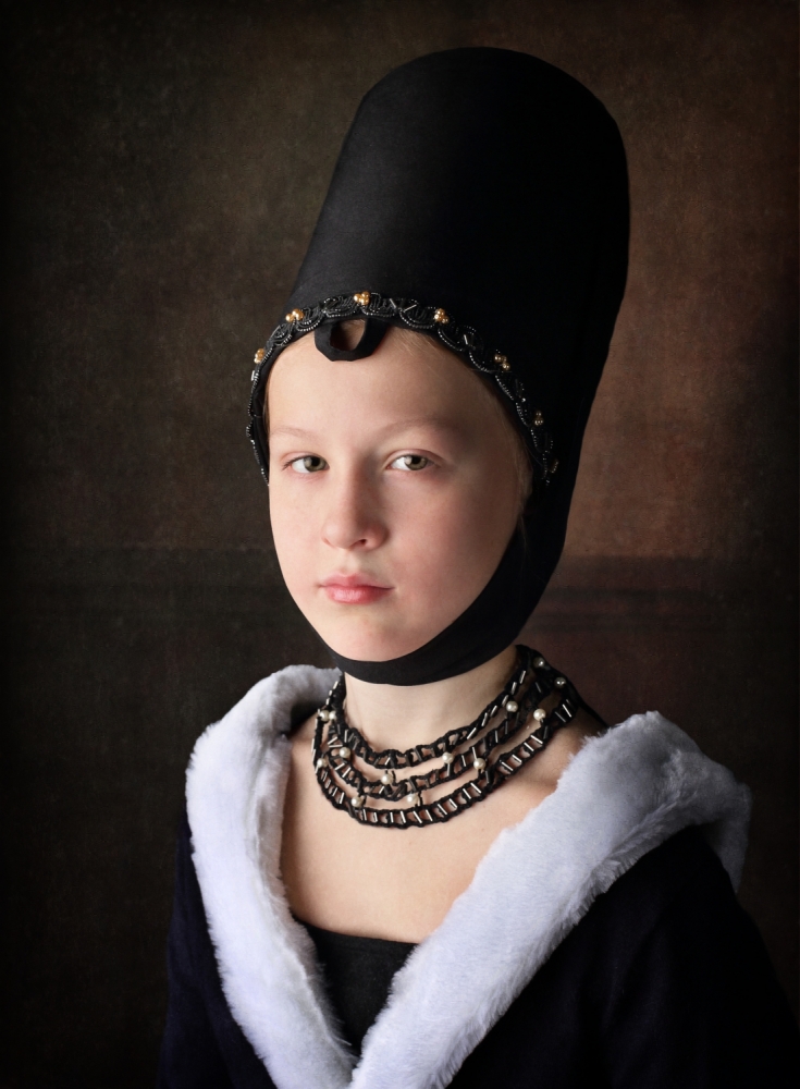 Portrait of a Young Girl von Victoria Glinka