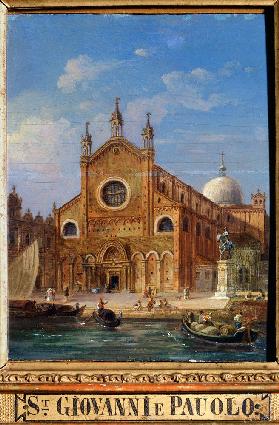 Ansichten von Venedig. Die Kirche Santi Giovanni e Paolo (San Zanipolo)