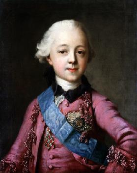 Porträt des Großfürsten Pawel Petrowitsch (1754-1801)