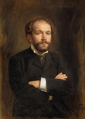 Portrait of Nikolai Karlovich Medtner (1879-1951)