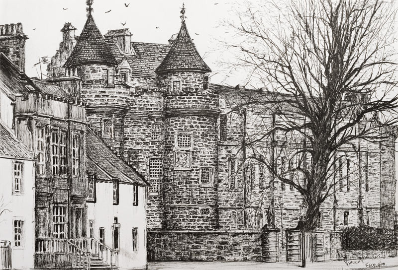 Falkland Palace, Scotland von Vincent Alexander Booth