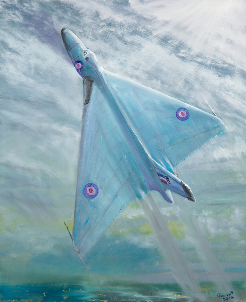 Avro Vulcan B1 Night flight von Vincent Alexander Booth