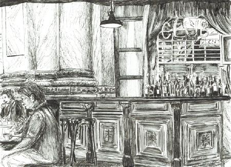 Cafe at the Royal Exchange, Manchester