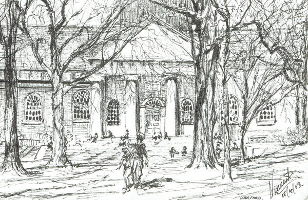 Harvard Boston USA von Vincent Alexander Booth