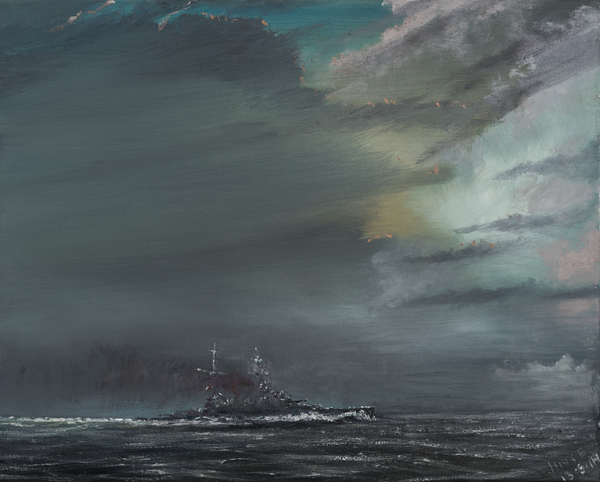 HMS Hood 1941 von Vincent Alexander Booth