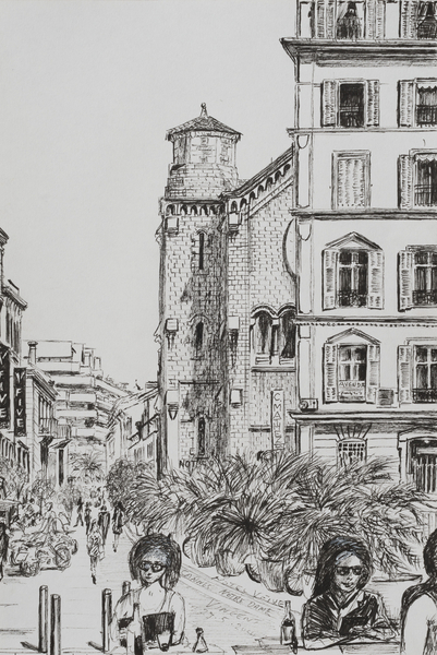 Hotel 5 and Notre Dame Cannes von Vincent Alexander Booth