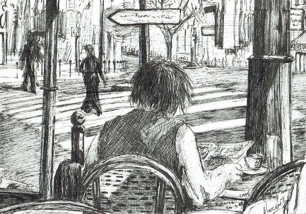 La Rotonde - Paris von Vincent Alexander Booth