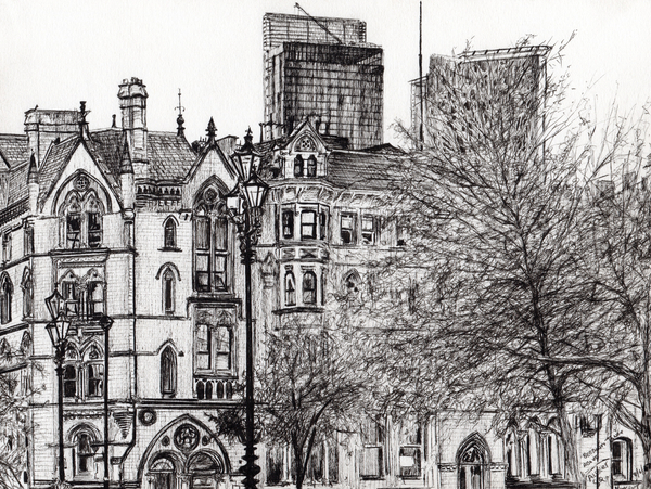 Manchester Beetham tower von Vincent Alexander Booth