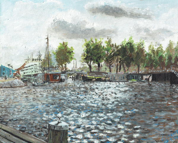 Oosterdok Amsterdam von Vincent Alexander Booth