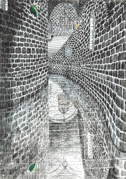 page35,The Castle in the Forest of Findhorn von Vincent Alexander Booth