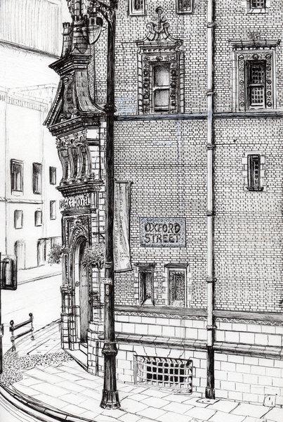 Palace Hotel,Oxford Street, Manchester von Vincent Alexander Booth