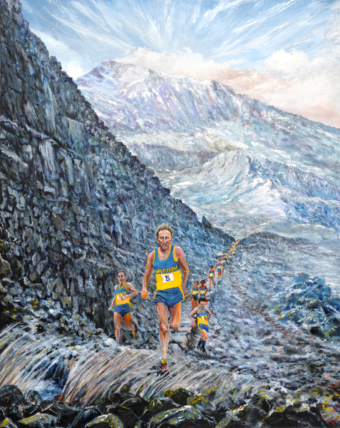 Snowdon run von Vincent Alexander Booth