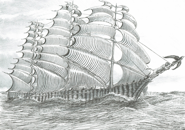 Storm Creators Aral Lake Sea von Vincent Alexander Booth