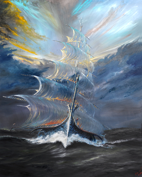 Storm Creators Beaufort Sea von Vincent Alexander Booth